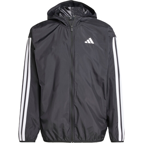 ADIDAS ESSENTIALS 3 STRIPES WINDBREAKER negro