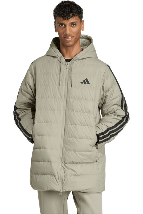 ADIDAS ESSENTIALS CLIMAWARM 3 STRIPES gris