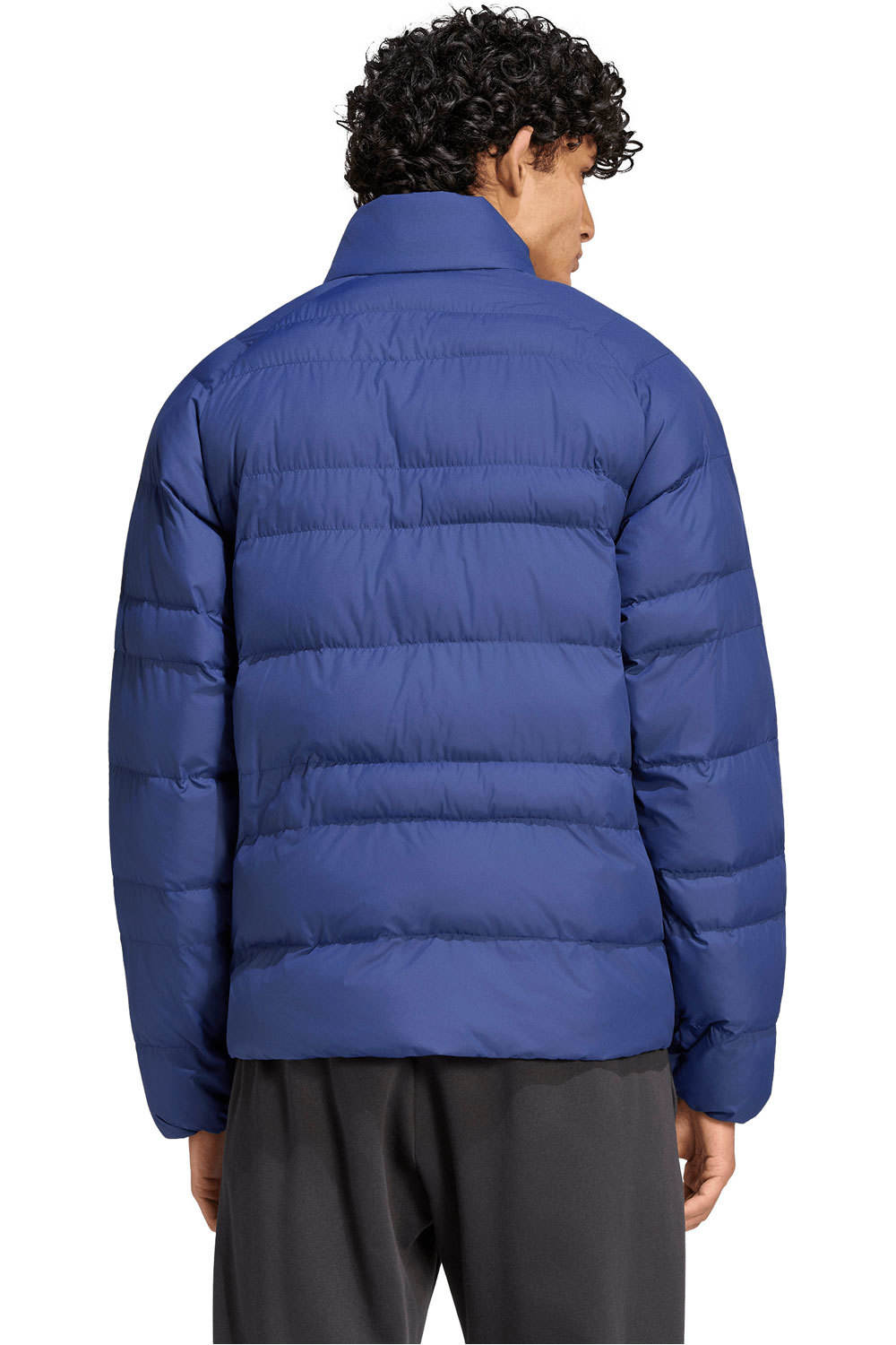 adidas chaquetas hombre M ESS SD LT P J AZUL vista trasera
