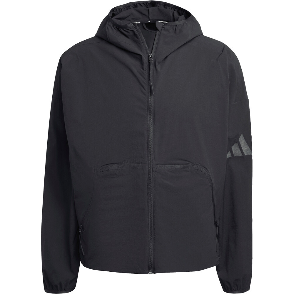 adidas chaquetas hombre MYSHELTER NEGRO 04
