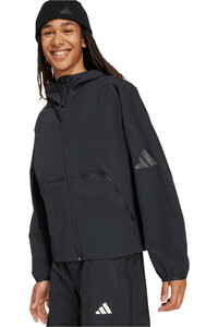 adidas chaquetas hombre MYSHELTER NEGRO vista detalle