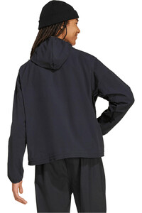 adidas chaquetas hombre MYSHELTER NEGRO vista trasera
