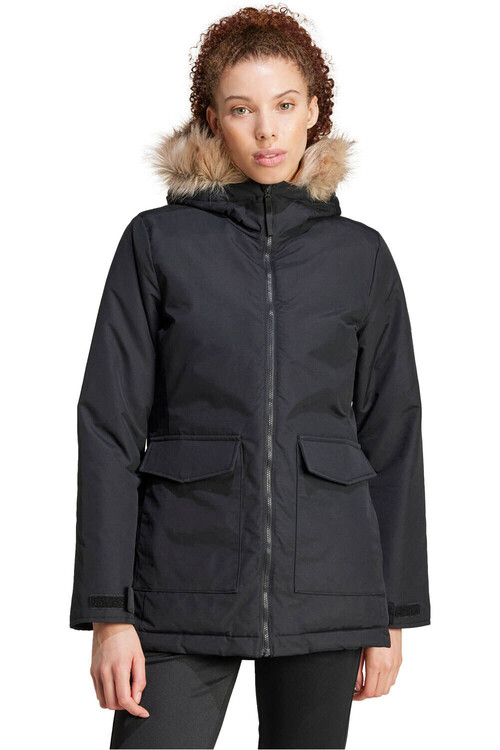 adidas chaquetas mujer PAVERIC NEGRO