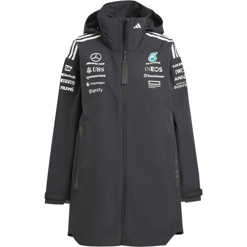 adidas chubasquero mujer MERCEDES F1 TEAM MYSHELTER NEGRO
