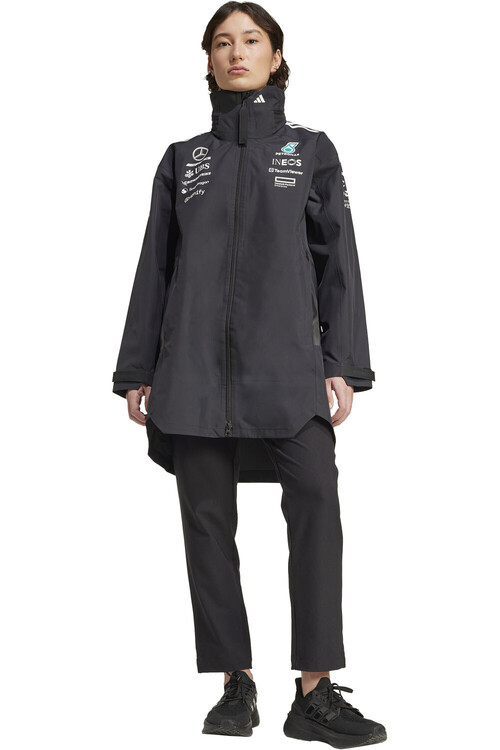 adidas chubasquero mujer MERCEDES F1 TEAM MYSHELTER NEGRO