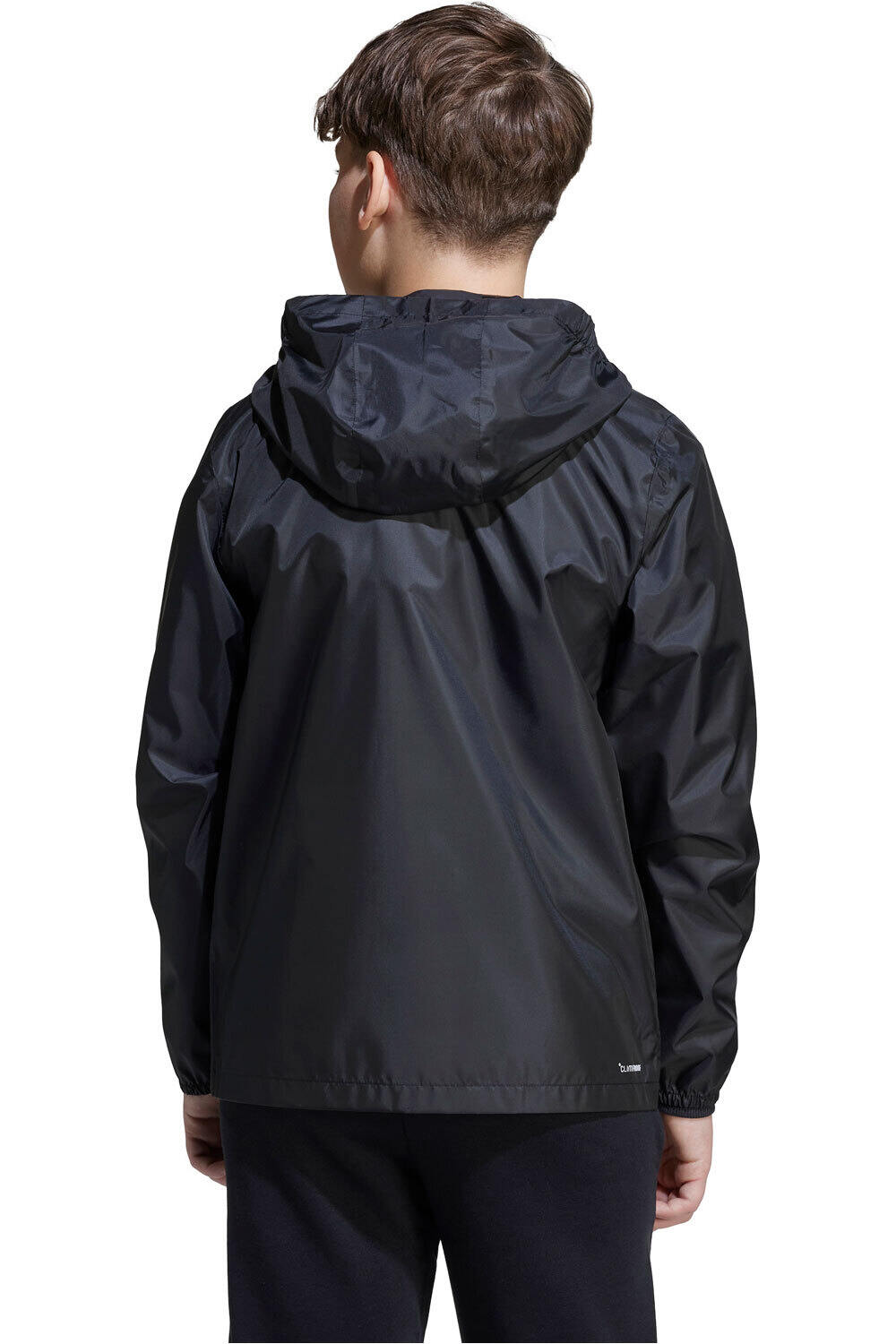 adidas chubasquero niño RAIN NEGRO vista trasera