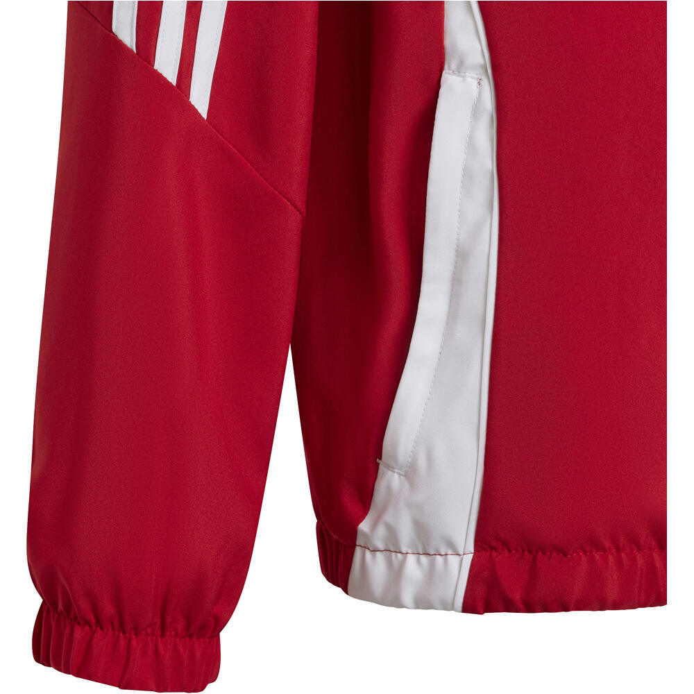 adidas chubasquero y chaquetones entrenamiento fútbol niño TIRO24 ROJO 04