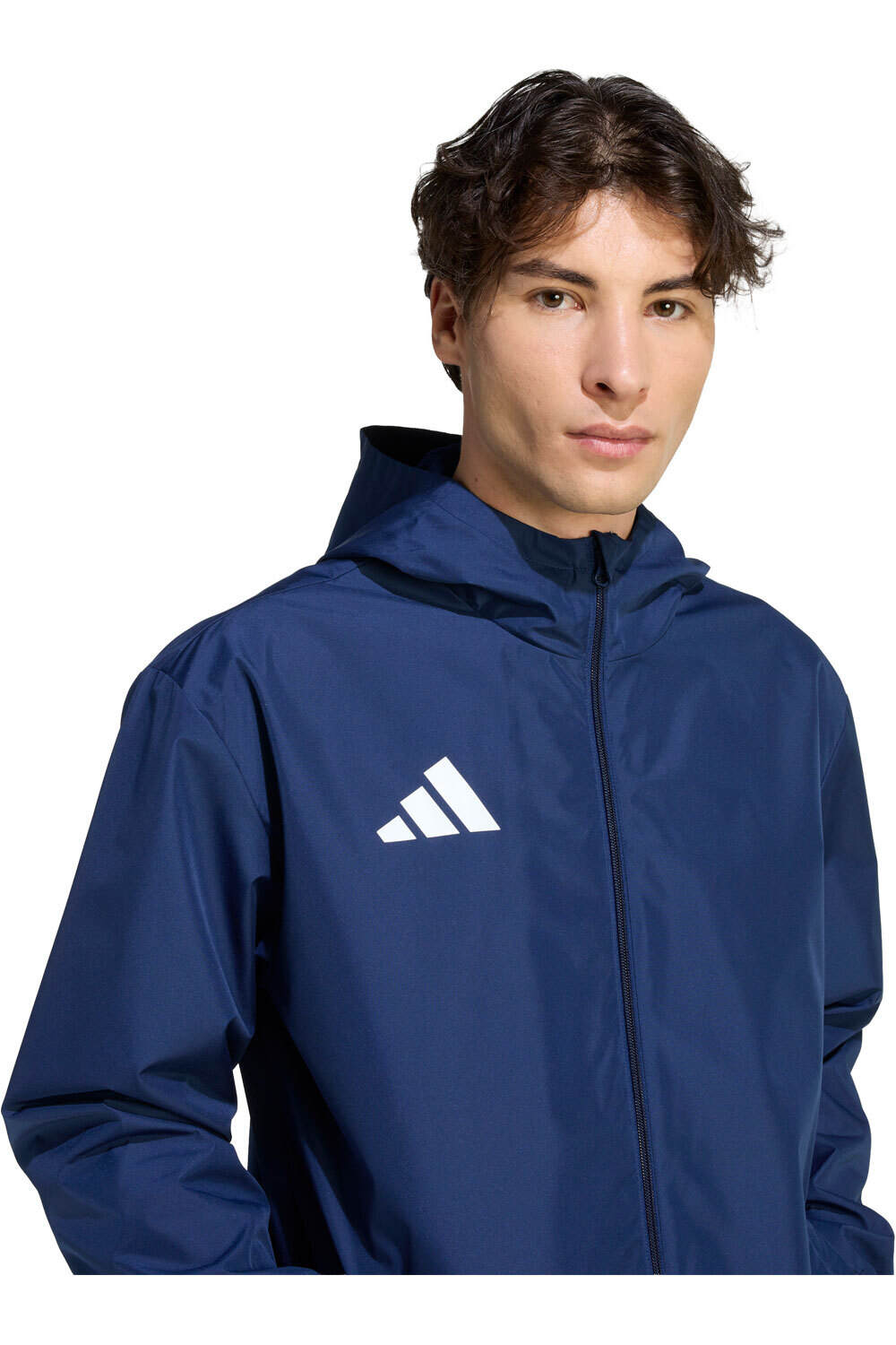 adidas chubasqueros y chaquetones entrenamiento fútbol ENTRADA26 AZUL 03