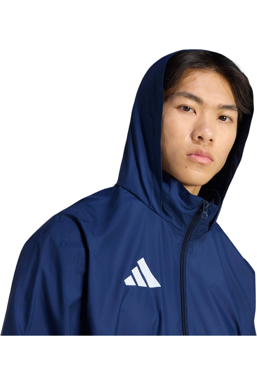adidas chubasqueros y chaquetones entrenamiento fútbol ENTRADA26 AZUL vista detalle