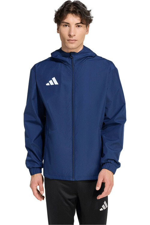 adidas chubasqueros y chaquetones entrenamiento fútbol ENTRADA26 AZUL