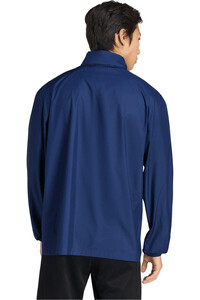 adidas chubasqueros y chaquetones entrenamiento fútbol ENTRADA26 AZUL vista trasera
