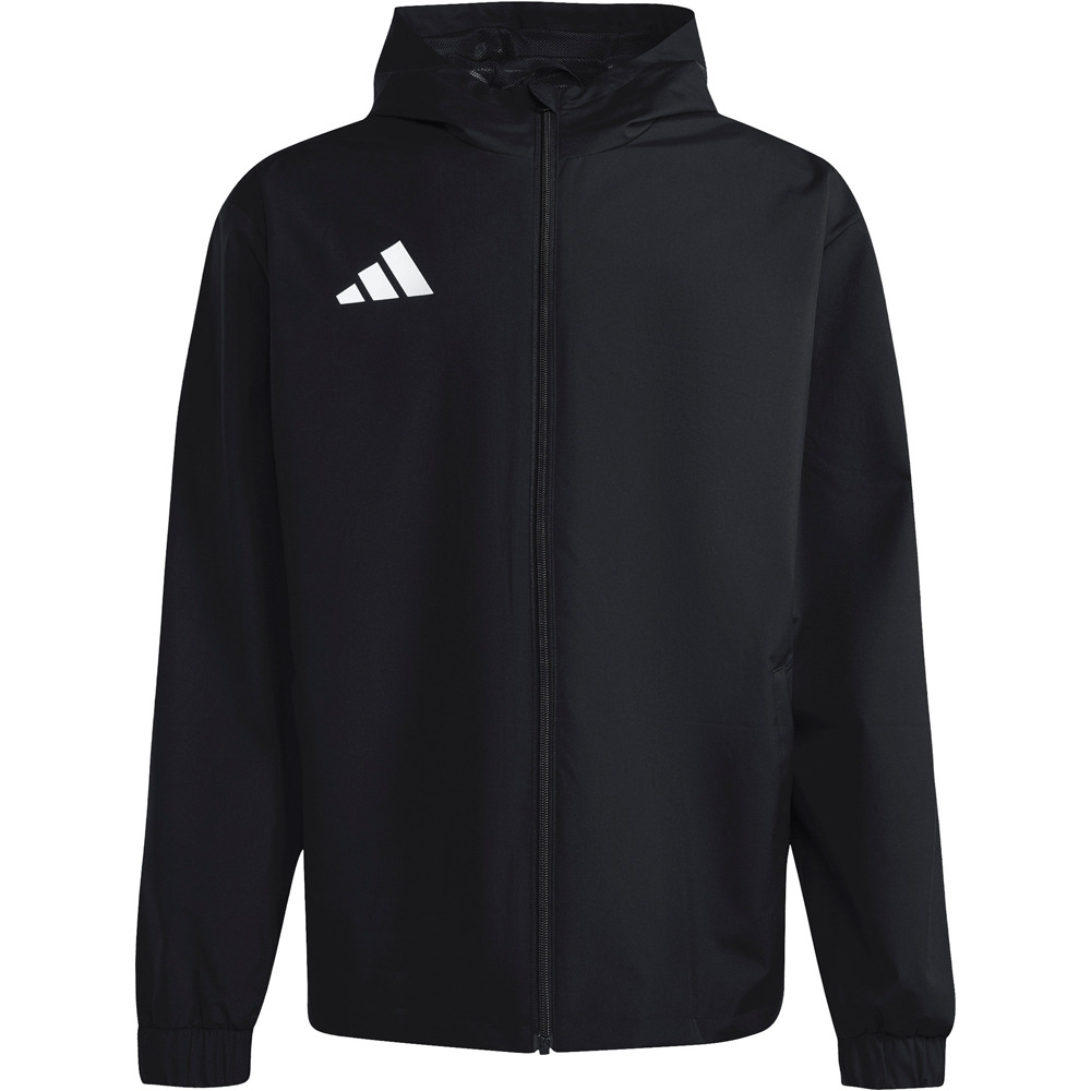 adidas chubasqueros y chaquetones entrenamiento fútbol ENTRADA26 NEGRO 04