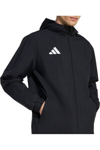 adidas chubasqueros y chaquetones entrenamiento fútbol ENTRADA26 NEGRO vista detalle
