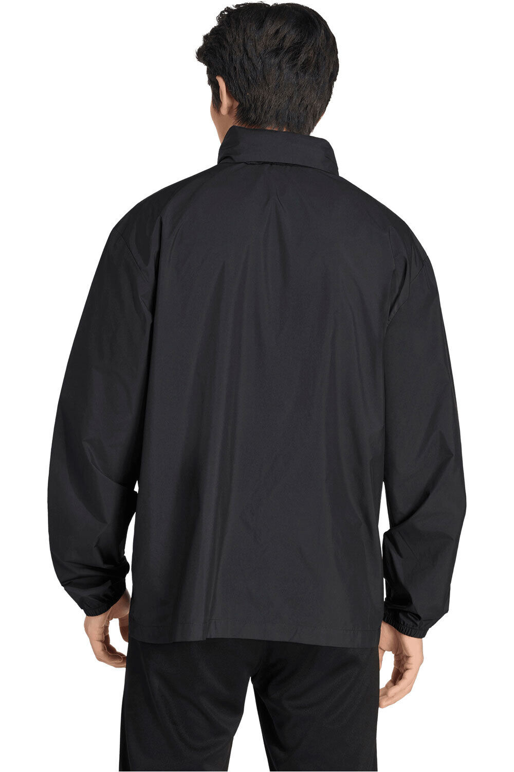 adidas chubasqueros y chaquetones entrenamiento fútbol ENTRADA26 NEGRO vista trasera