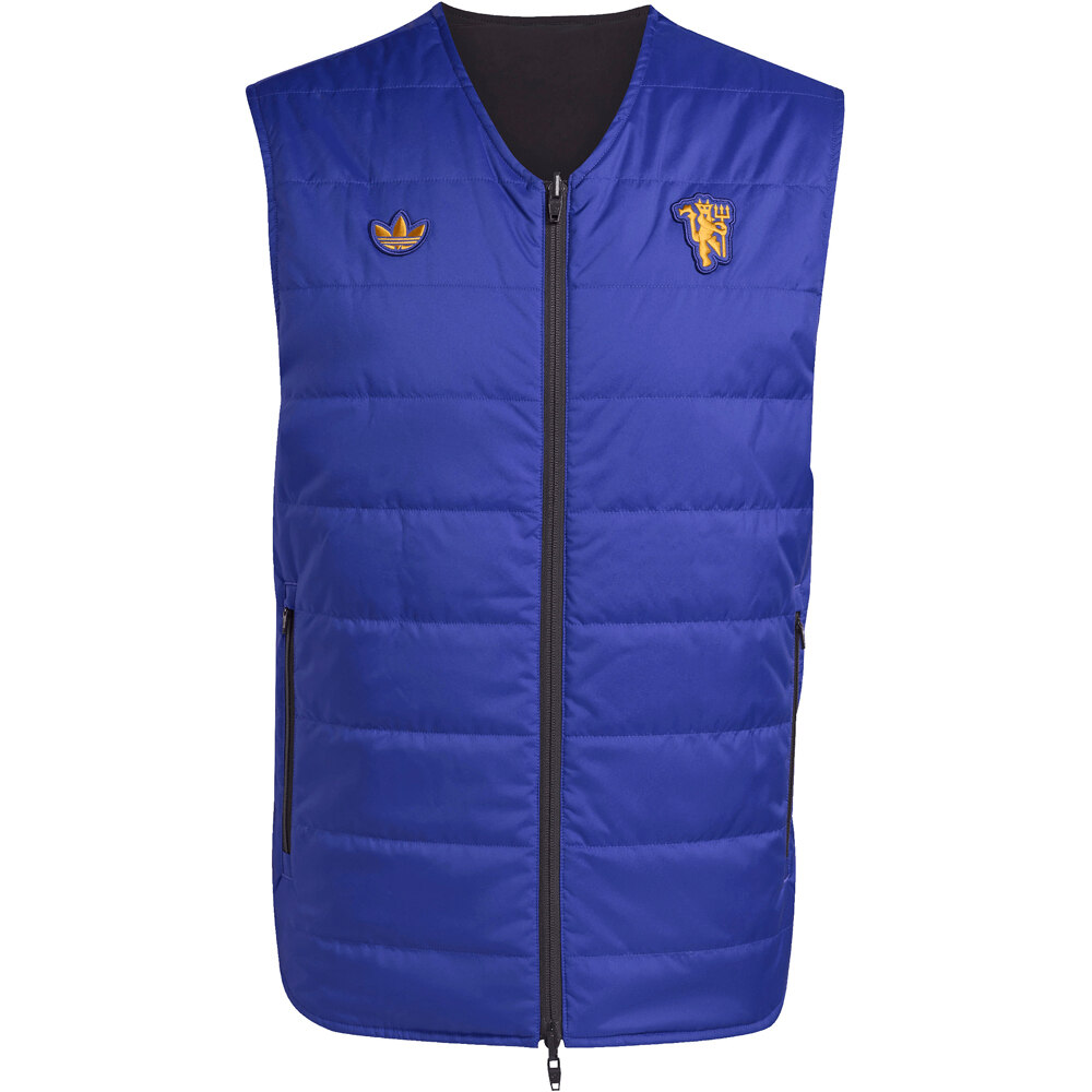 adidas chubasqueros y chaquetones entrenamiento fútbol MANCHESTER U TERRACE ICONS NEGRO 05