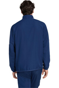 adidas chubasqueros y chaquetones entrenamiento fútbol TIRO26 LEAGUE PRESENTATION AZUL vista trasera