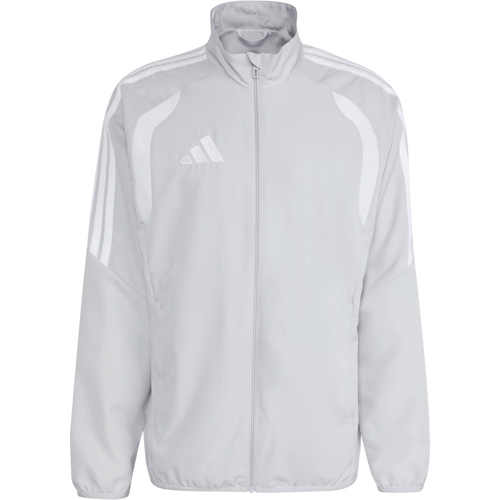 adidas chubasqueros y chaquetones entrenamiento fútbol TIRO26 LEAGUE PRESENTATION GRIS 05