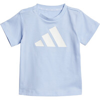 adidas conjunto bebé ESSENTIALS AZUL vista trasera