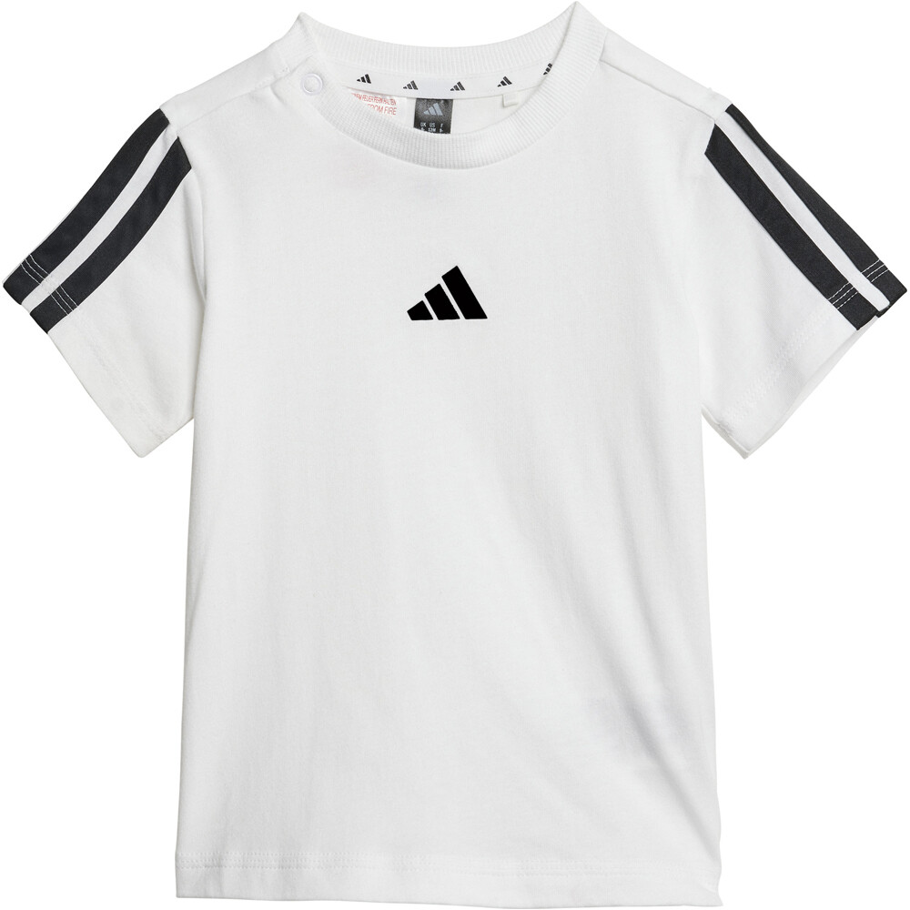 adidas conjunto bebé ESSENTIALS BLANCO vista trasera