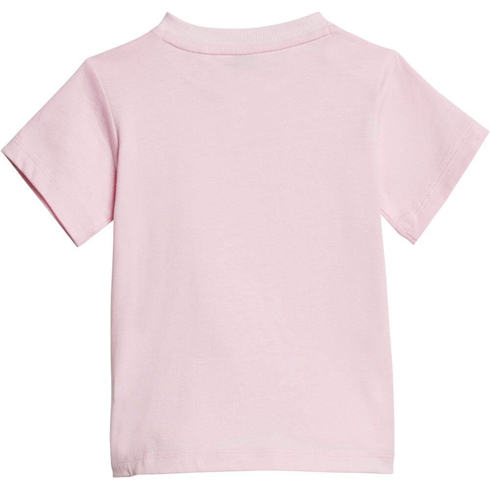 adidas conjunto bebé ESSENTIALS ROSA vista detalle