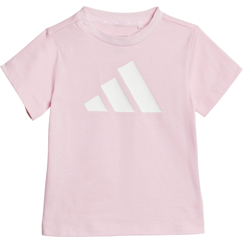 adidas conjunto bebé ESSENTIALS ROSA vista trasera
