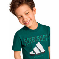 adidas conjunto junior MINECRAFT VERDE vista detalle