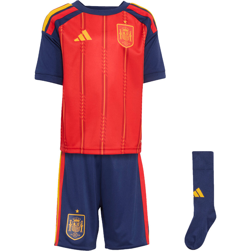 adidas equipación fútbol niño ESPAÑA MUNDIAL 2026 PRIMERA EQUIPACION  vista frontal