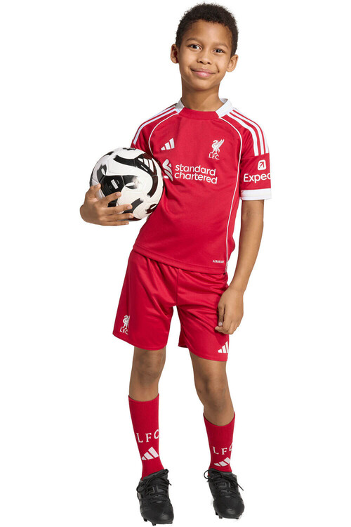 ADIDAS LIVERPOOL 25/26 PRIMERA EQUIPACION rojo