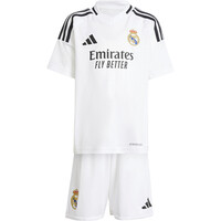 adidas equipación fútbol niño REAL MADRID 24/25 PRIMERA EQUIPACION  vista frontal