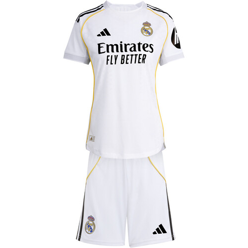 adidas equipación fútbol niño REAL MADRID 25/26 PRIMERA EQUIPACION 