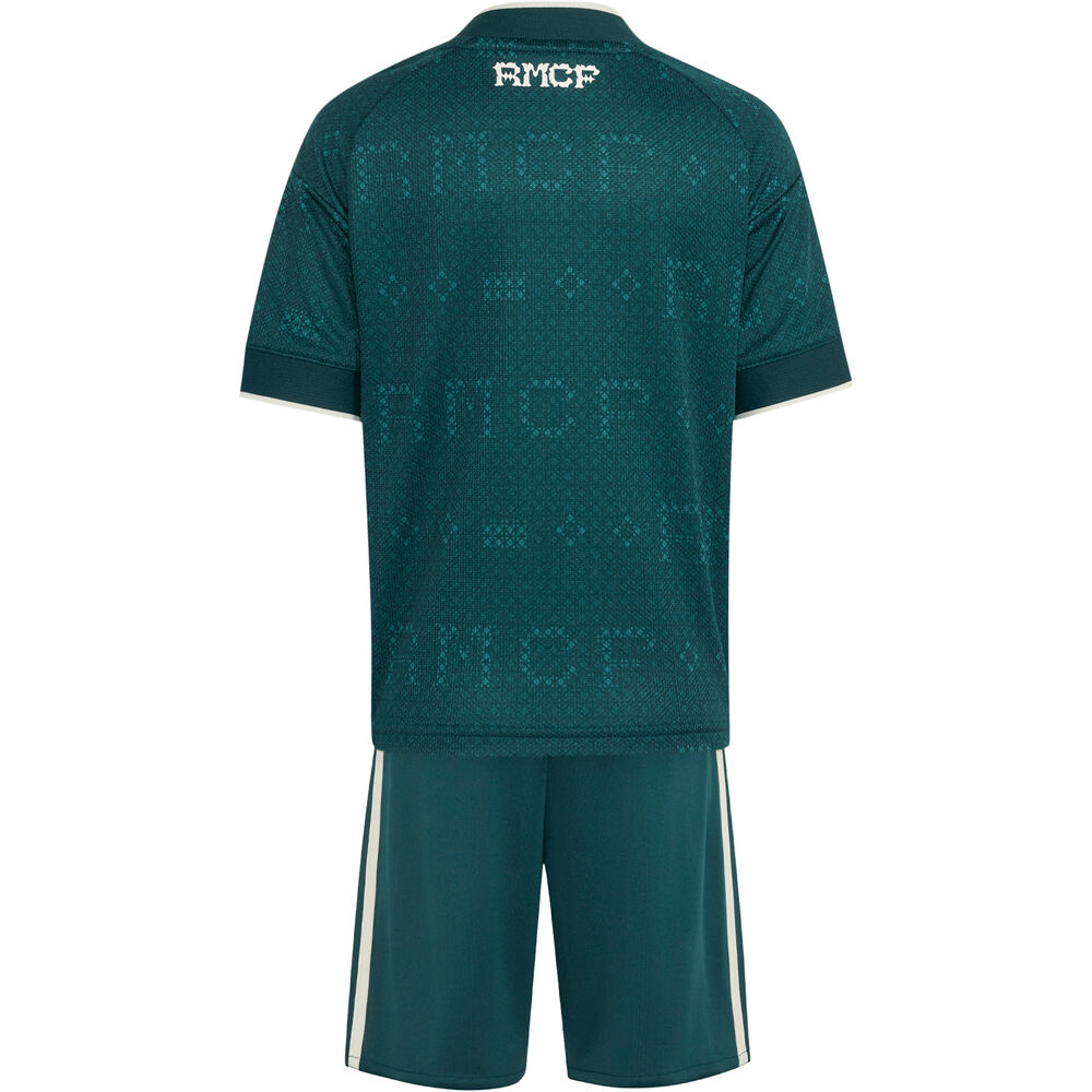 adidas equipación fútbol niño REAL MADRID 26/27 SEGUNDA EQUIPACIN NEGRO 03
