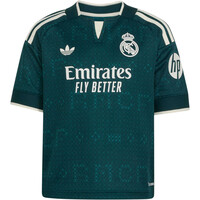 adidas equipación fútbol niño REAL MADRID 26/27 SEGUNDA EQUIPACIN NEGRO 04