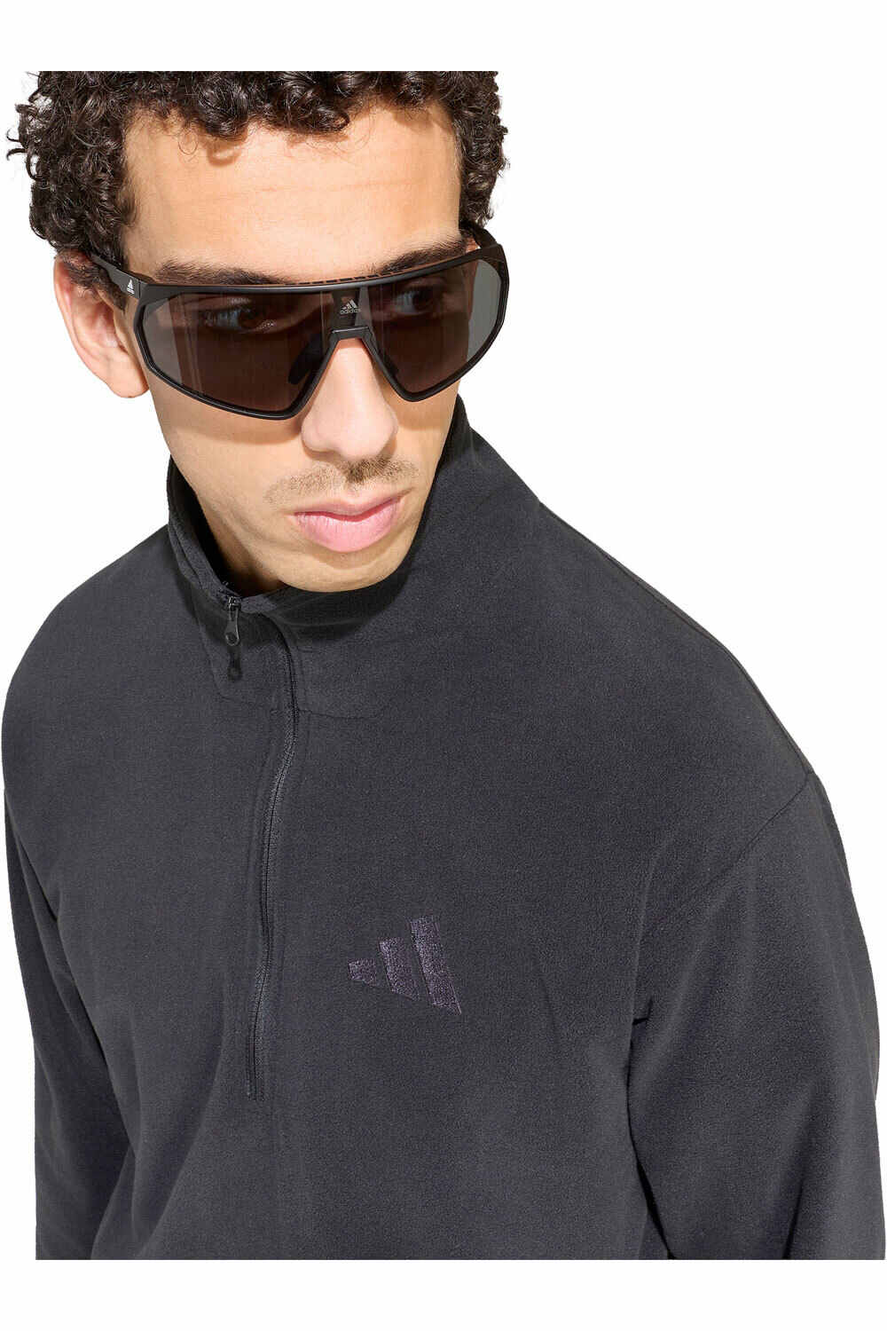 adidas forro polar hombre TERREX MULTI ESSENTIALS NEGRO vista detalle