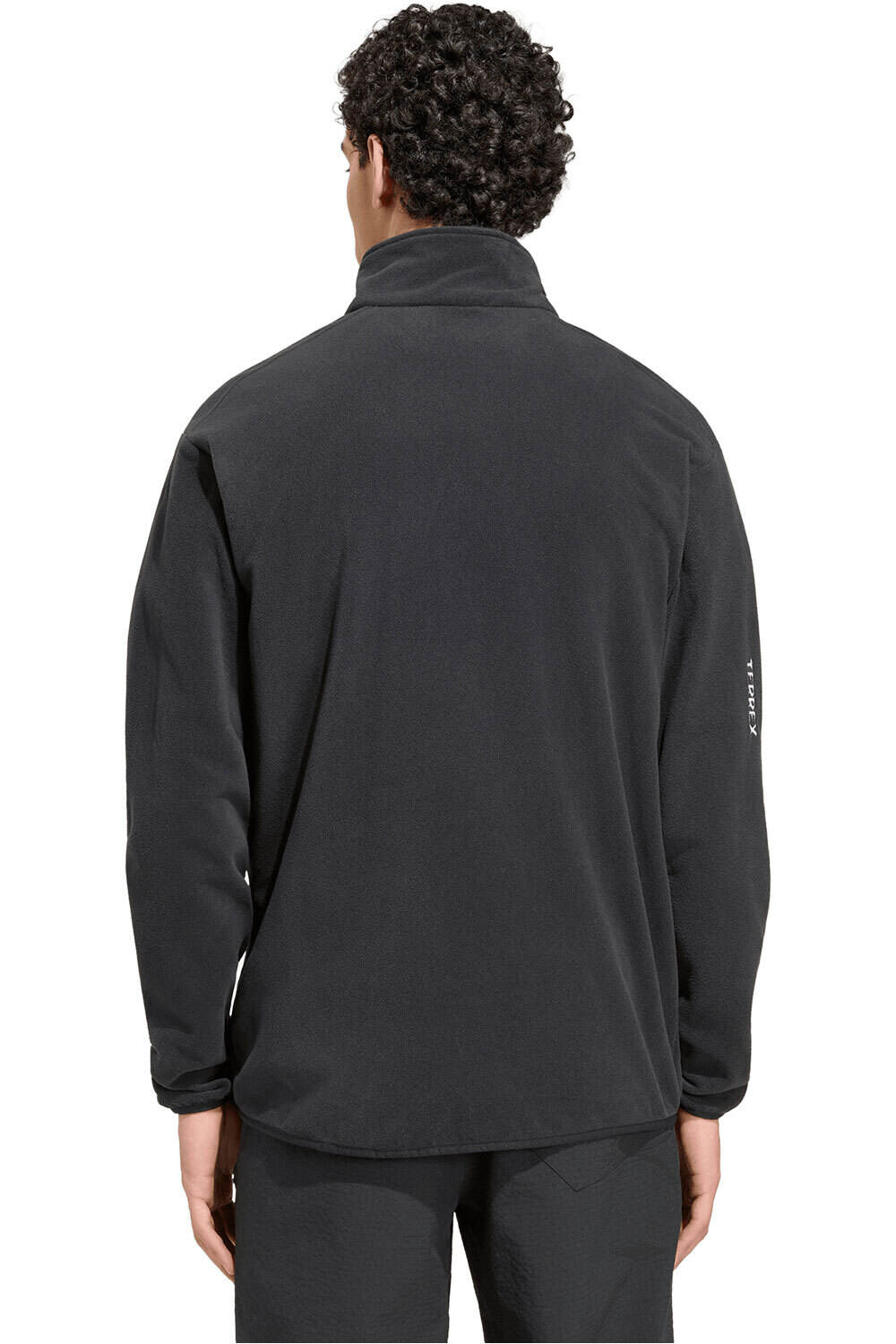 adidas forro polar hombre TERREX MULTI ESSENTIALS NEGRO vista trasera