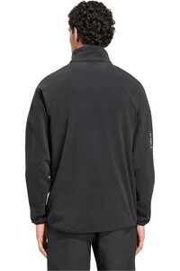 adidas forro polar hombre TERREX MULTI ESSENTIALS NEGRO vista trasera