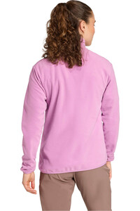 adidas forro polar mujer TERREX MULTI ESSENTIALS ROSA vista trasera