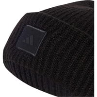 adidas gorro de lana WIDE CUFF BEANIE NEGRO 02