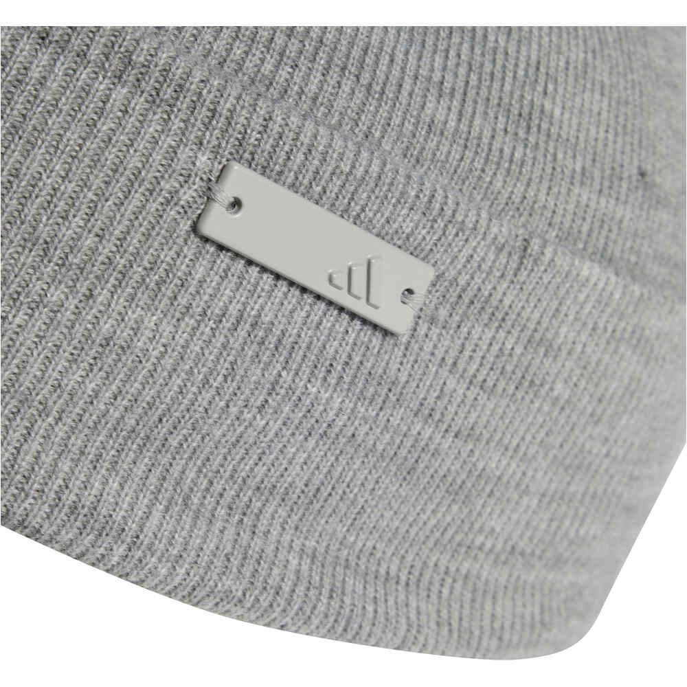adidas gorro esquí hombre TONAL BEANIE GRIS vista detalle