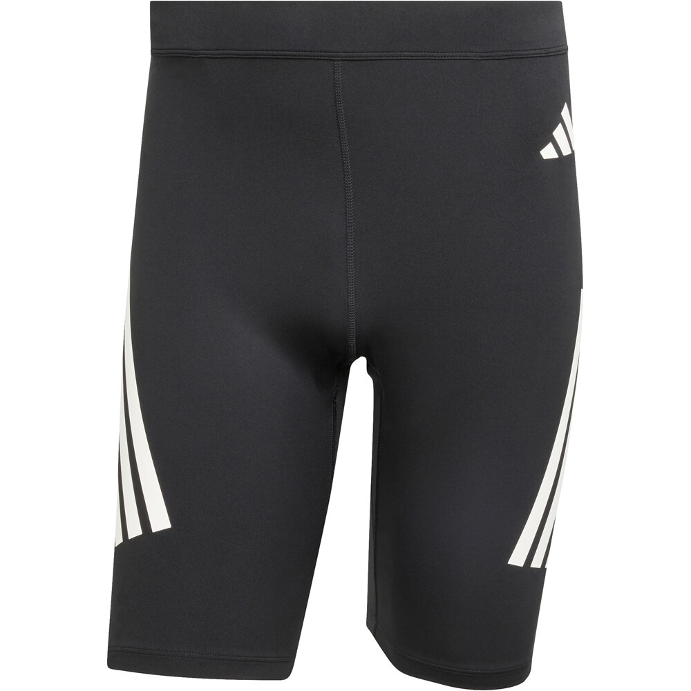 adidas malla corta running hombre ADI365 NEGRO 03