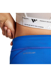 adidas malla corta running mujer ADIZERO ESSENTIALS AZUL vista detalle
