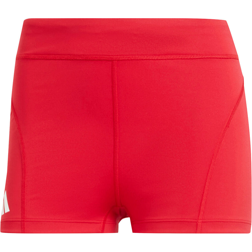 adidas malla corta running mujer ADIZERO ESSENTIALS ROJO 05
