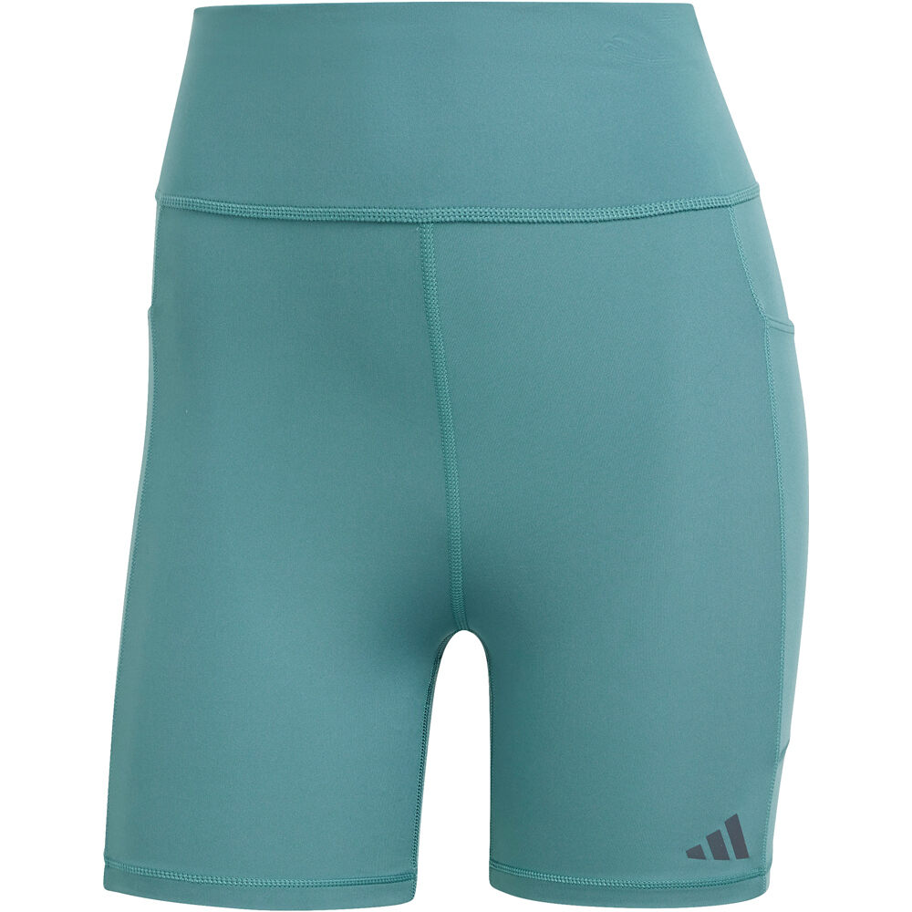 adidas malla corta running mujer OWN THE RUN VERDE 04