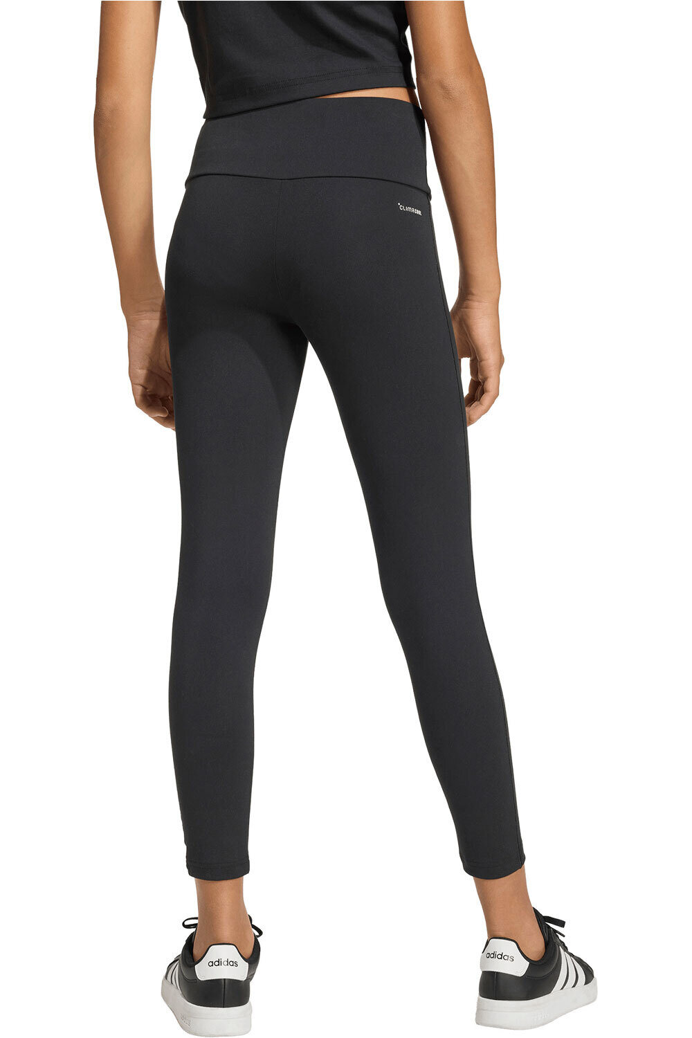 adidas malla larga niña COLLEGIATE NEGRO vista trasera