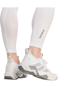 adidas mallas largas fitness hombre TECHFIT COMPRESSION LONG BLANCO 03