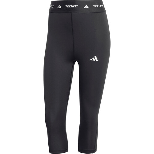 adidas mallas piratas fitness mujer TECHFIT NEGRO