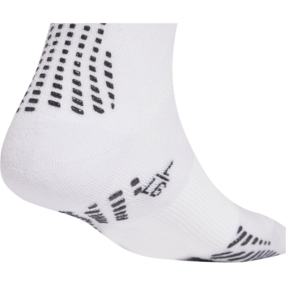adidas medias fútbol GRIP PRINTED CREW PERFORMANCE BLANCO vista detalle