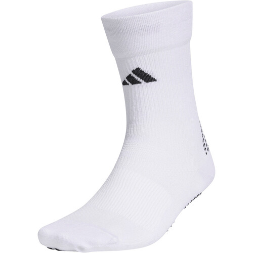 adidas medias fútbol GRIP PRINTED CREW PERFORMANCE LIGHT BLANCO