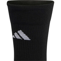 adidas medias fútbol GRIP PRINTED CREW PERFORMANCE NEGRO vista trasera