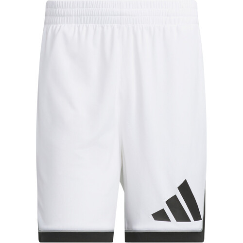 adidas pantalón baloncesto BADGE OF SPORTS BLANCO