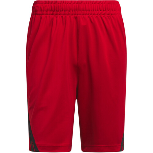 adidas pantalón baloncesto LEGENDS 3 STRIPES ROJO